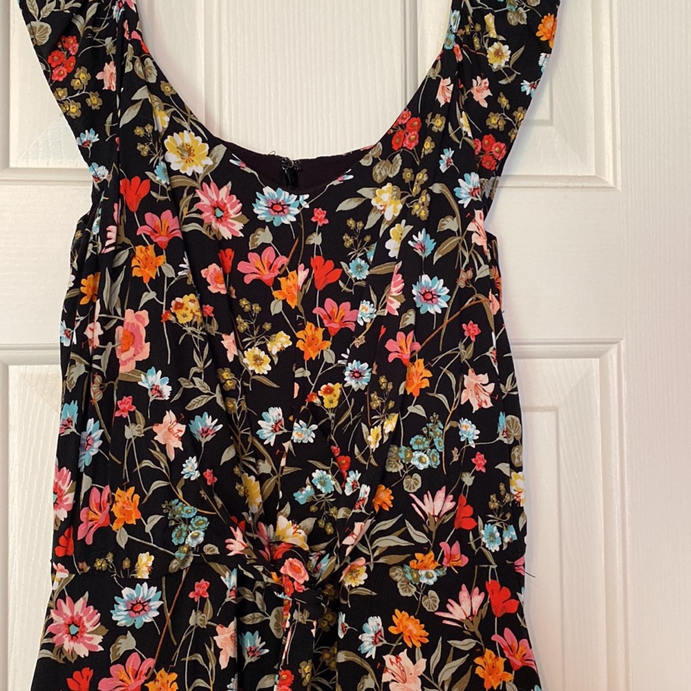 Loft floral jumpsuit